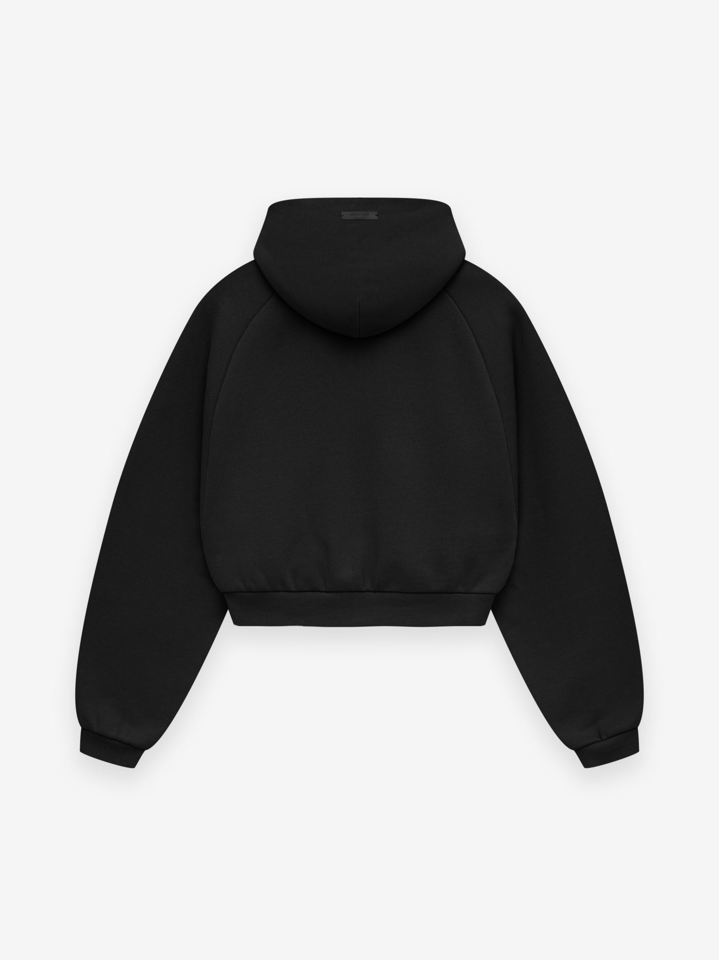 Womens Fleece Cropped Hoodie