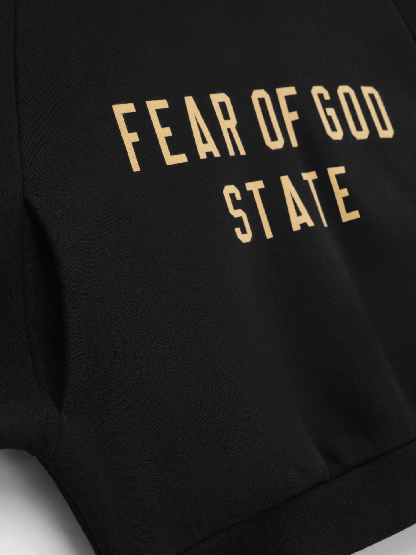 Womens Fleece Cropped Crewneck