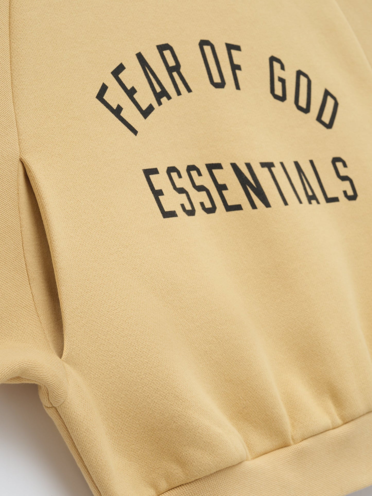 Womens Fleece Cropped Crewneck