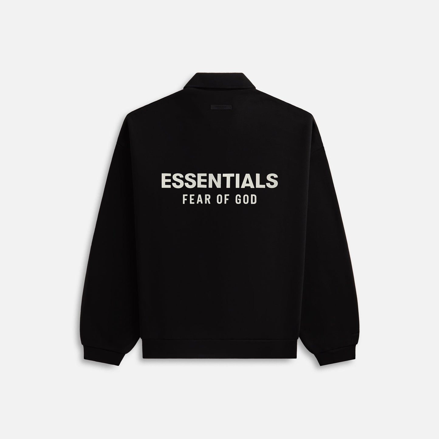 Essentials Fleece Polo - Black