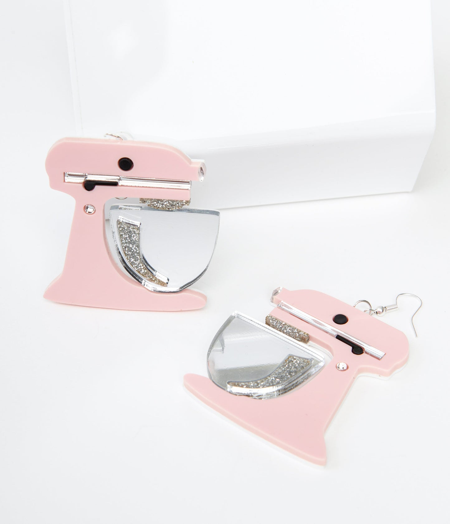 1950s Pink Kitchenaid Mixer Earrings
