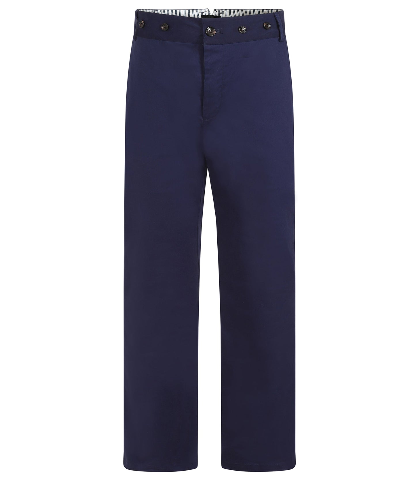 1960s Navy High Waisted Ethan Trousers