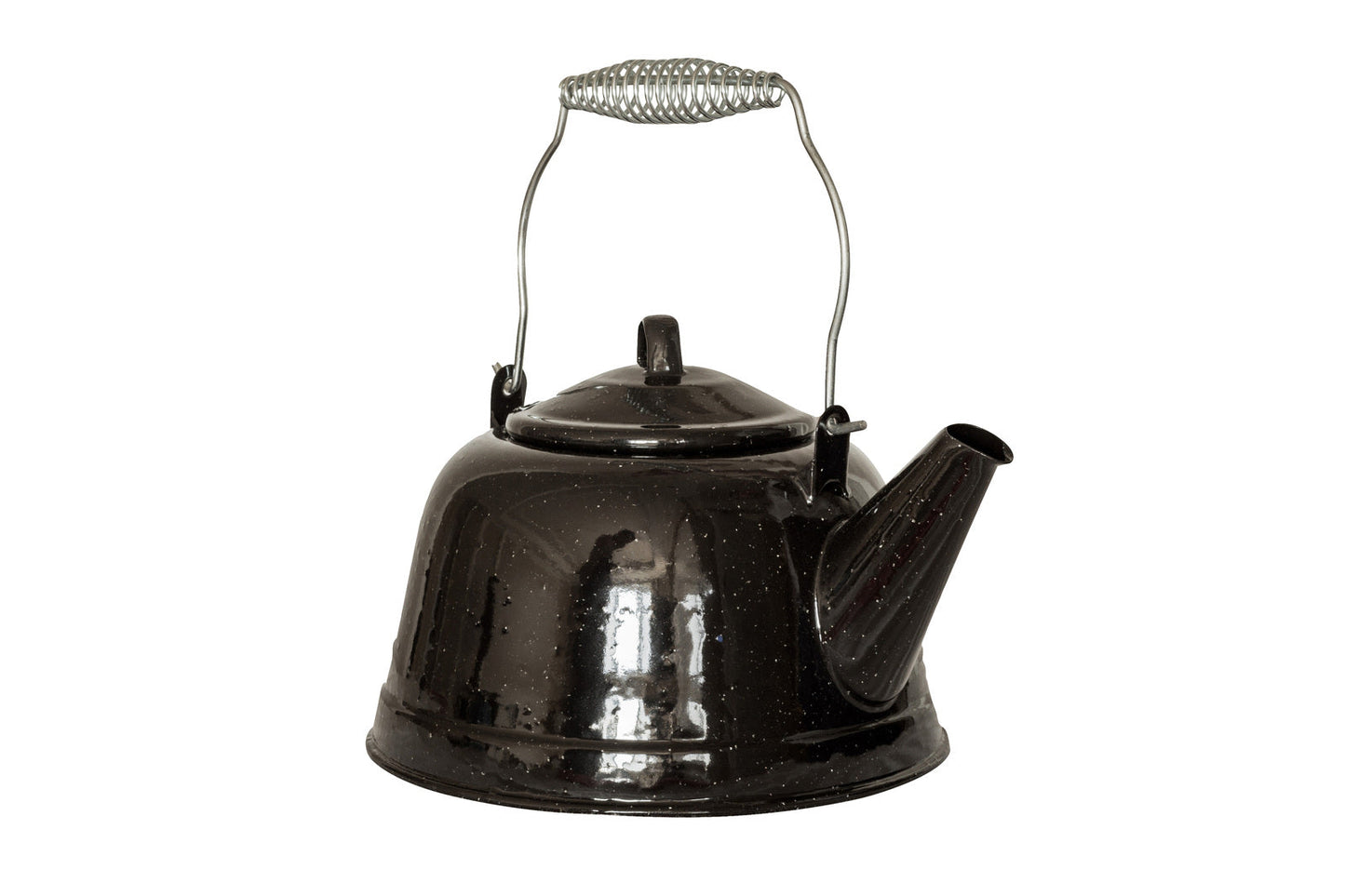 Wildtrak Premium Enamel 2.5L/25cm Kettle Water Boiler (Black)