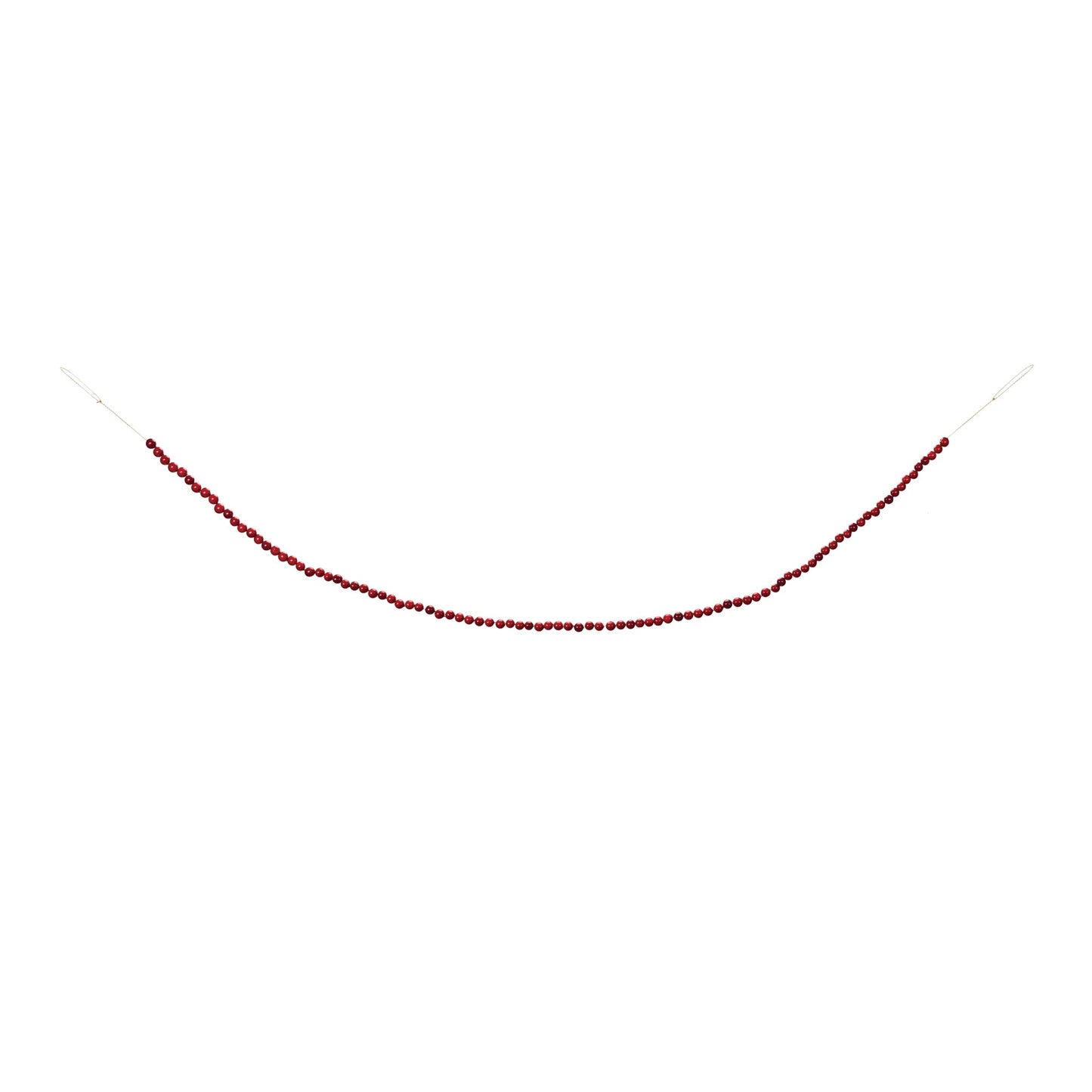 Cranberry String Garland, Set of 2