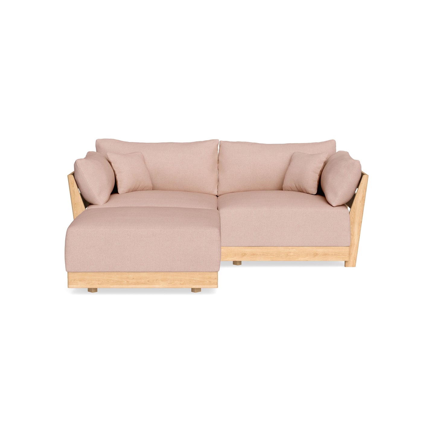 Slipcover Only - Modular Bondi 2-Seater Sectional in Rose Quartz
