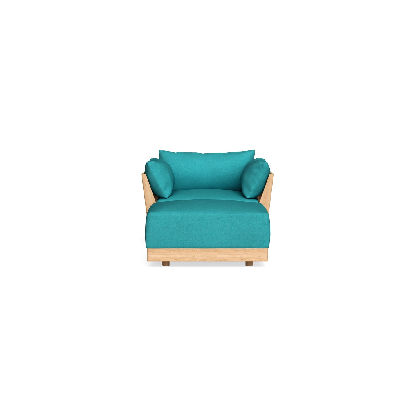 Slipcover Only - Modular Bondi Armchair + Ottoman in Pool