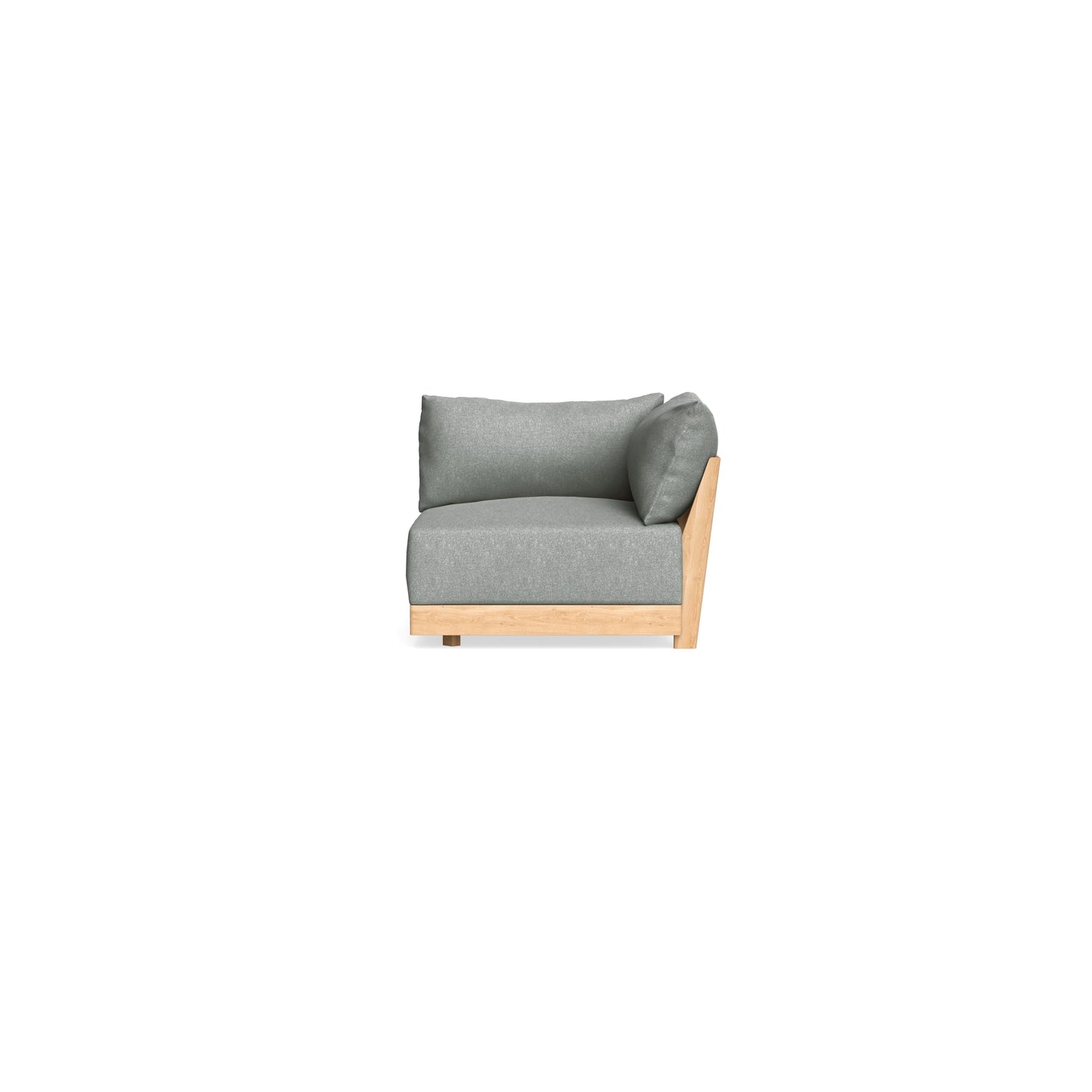 Slipcover Only - Modular Bondi Corner Chair in Storm Gray