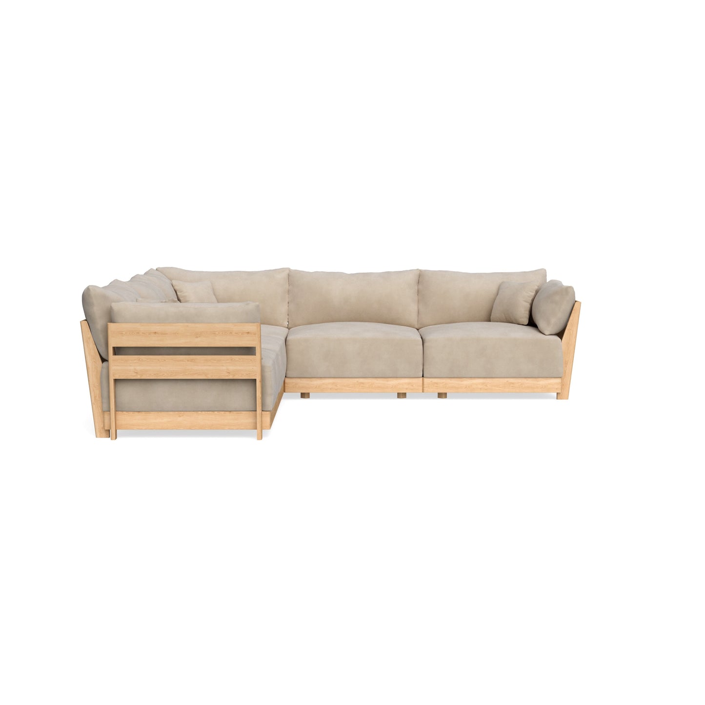 Slipcover Only - Modular Bondi 5-Seater Corner Sectional in Oyster