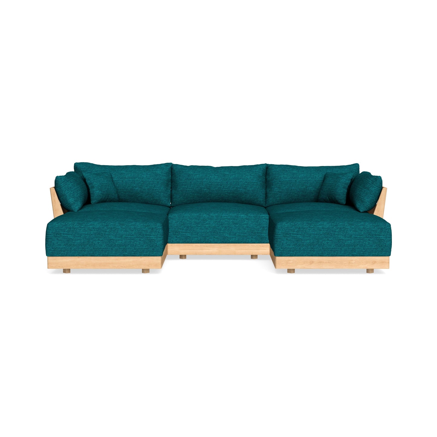 Slipcover Only - Modular Bondi 3-Seater U-Sectional in Marine Teal