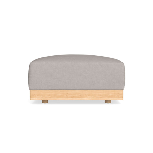 Modular Bondi Latte Ottoman in Cloud | Memory Foam Blend