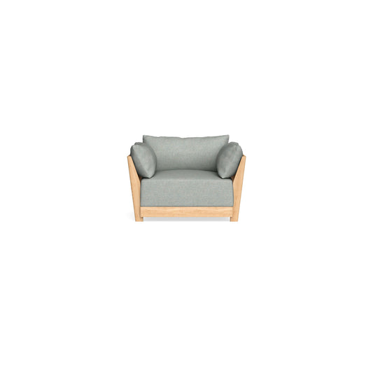 Modular Bondi Latte Armchair in Spa | Memory Foam Blend