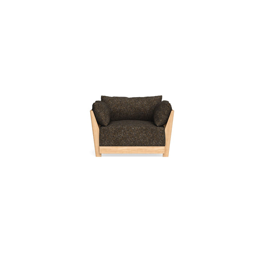 Modular Bondi Latte Armchair in Phantom | Memory Foam Blend