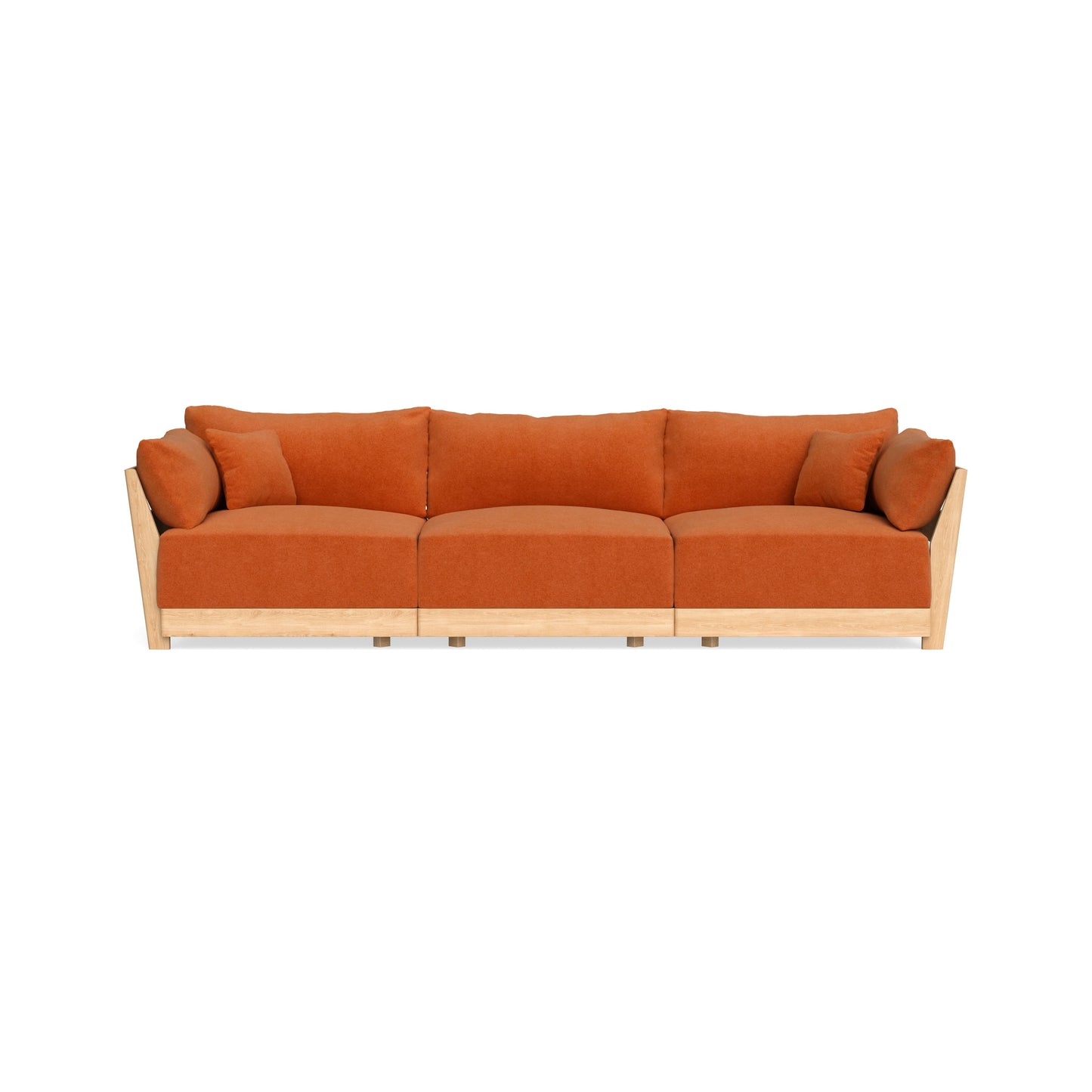 Slipcover Only - Modular Bondi 3-Seater Sofa in Terracotta