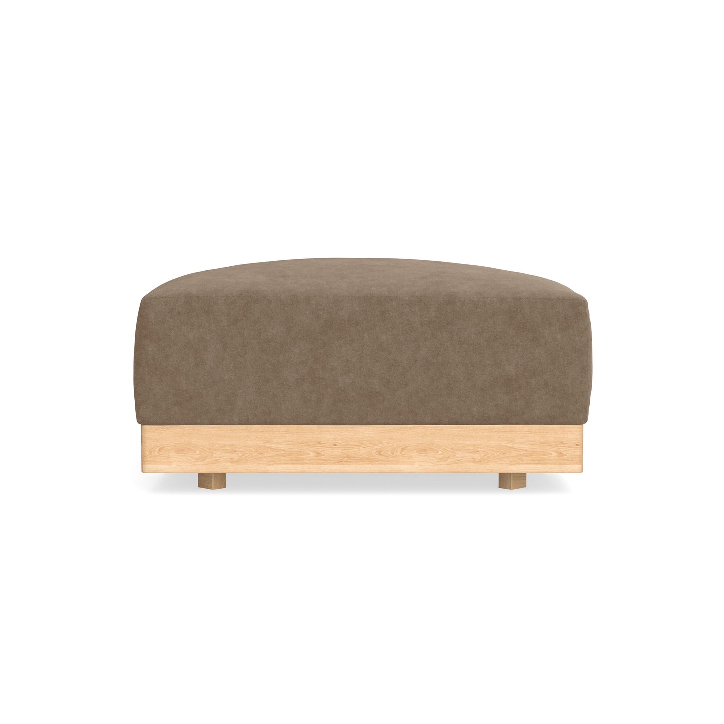 Slipcover Only - Modular Bondi Ottoman in Coffee