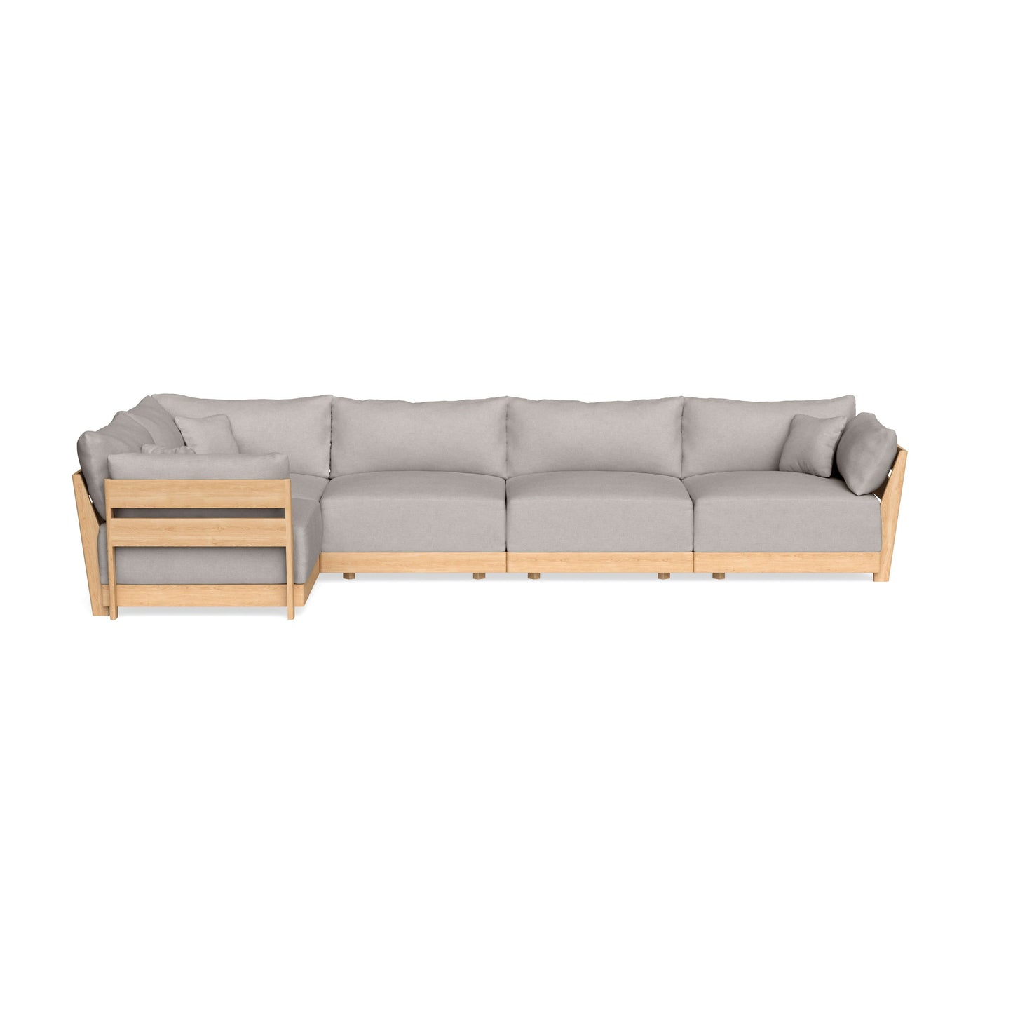 Slipcover Only - Modular Bondi 5-Seater L-Sectional in Cloud