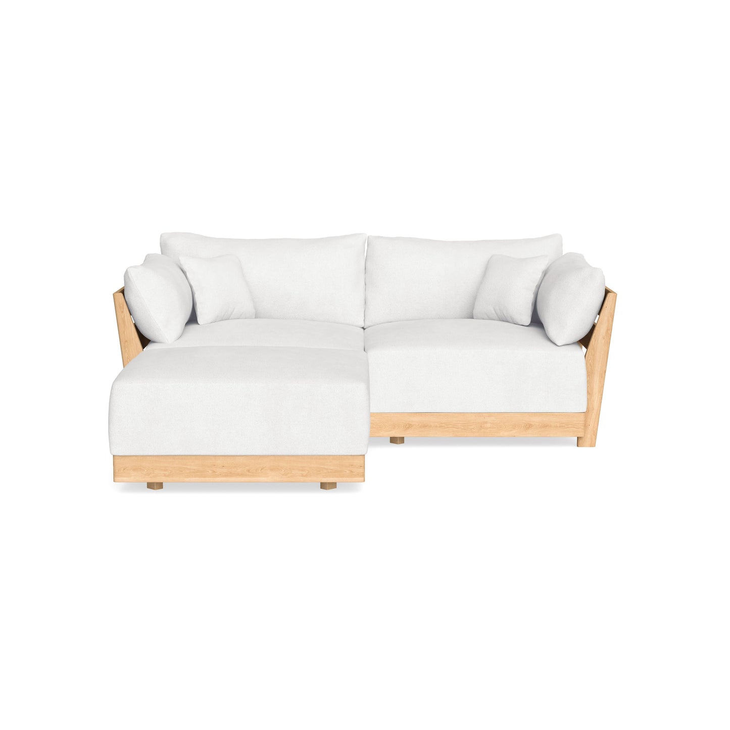 Slipcover Only - Modular Bondi 2-Seater Sectional in Snow