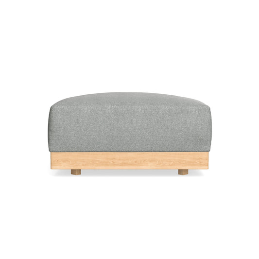 Modular Bondi Latte Ottoman in Storm Gray | Classic Blend