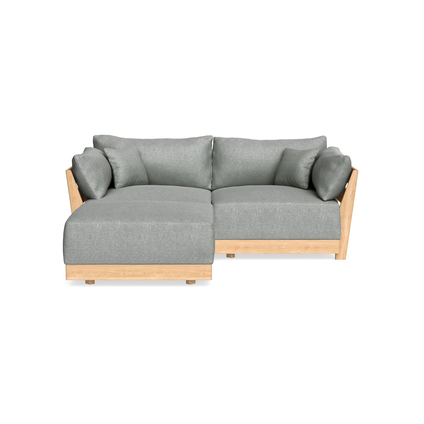 Slipcover Only - Modular Bondi 2-Seater Sectional in Storm Gray