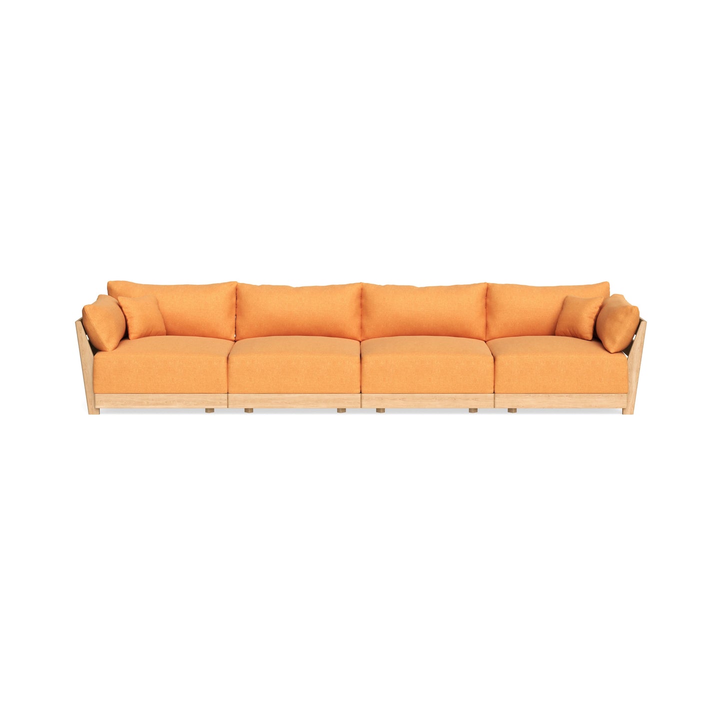 Slipcover Only - Modular Bondi 4-Seater Sofa in Tangerine