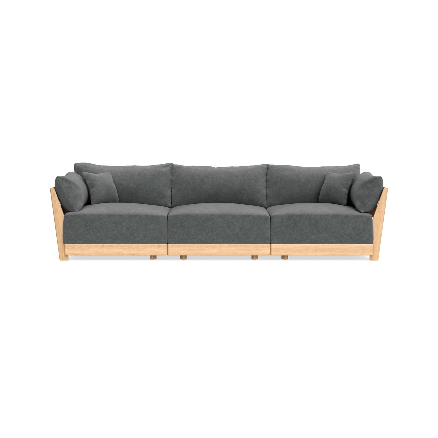 Slipcover Only - Modular Bondi 3-Seater Sofa in Chimney Gray