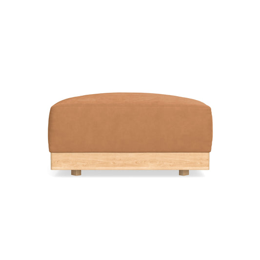 Modular Bondi Latte Ottoman in Cheddar | Memory Foam Blend