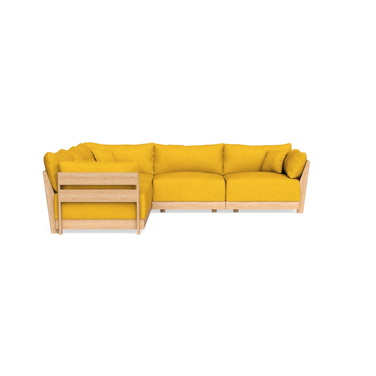 Slipcover Only - Modular Bondi 5-Seater Corner Sectional in Sunflower