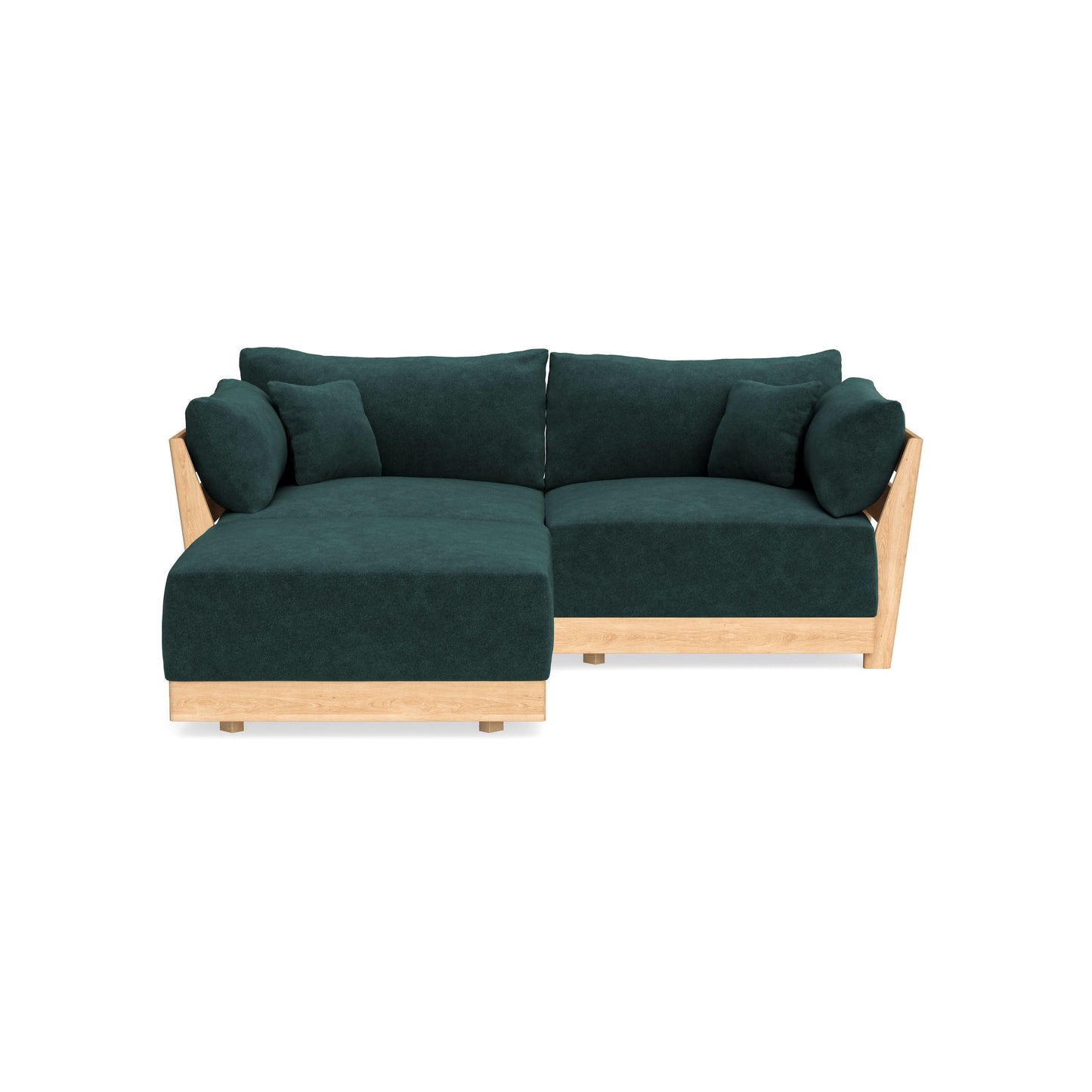 Slipcover Only - Modular Bondi 2-Seater Sectional in Harbor Blue