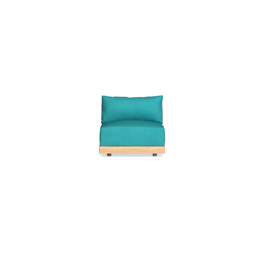 Slipcover Only - Modular Bondi Armless Chair in Pool
