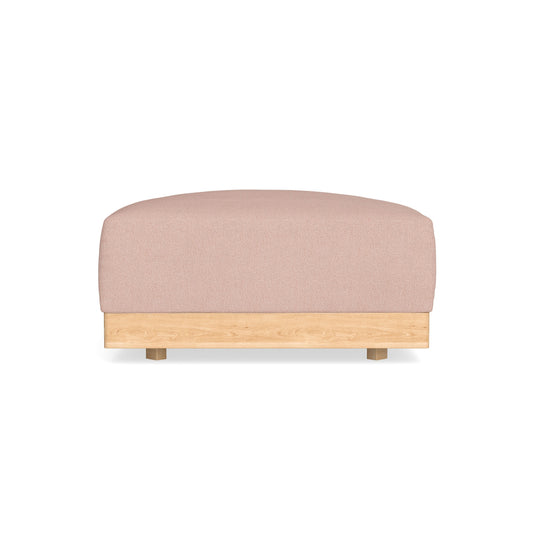 Modular Bondi Latte Ottoman in Rose Quartz | Memory Foam Blend