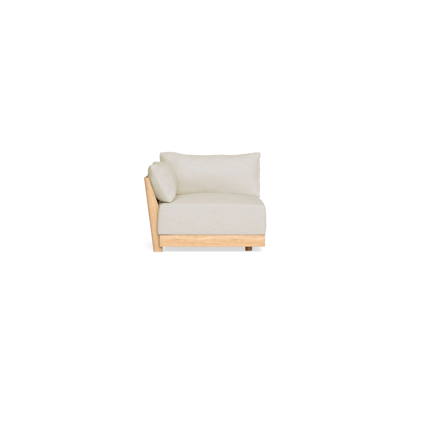 Slipcover Only - Modular Bondi End Chair in Mascarpone
