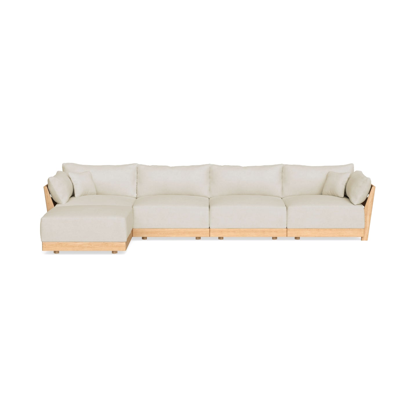 Slipcover Only - Modular Bondi 4-Seater Sectional in Mascarpone