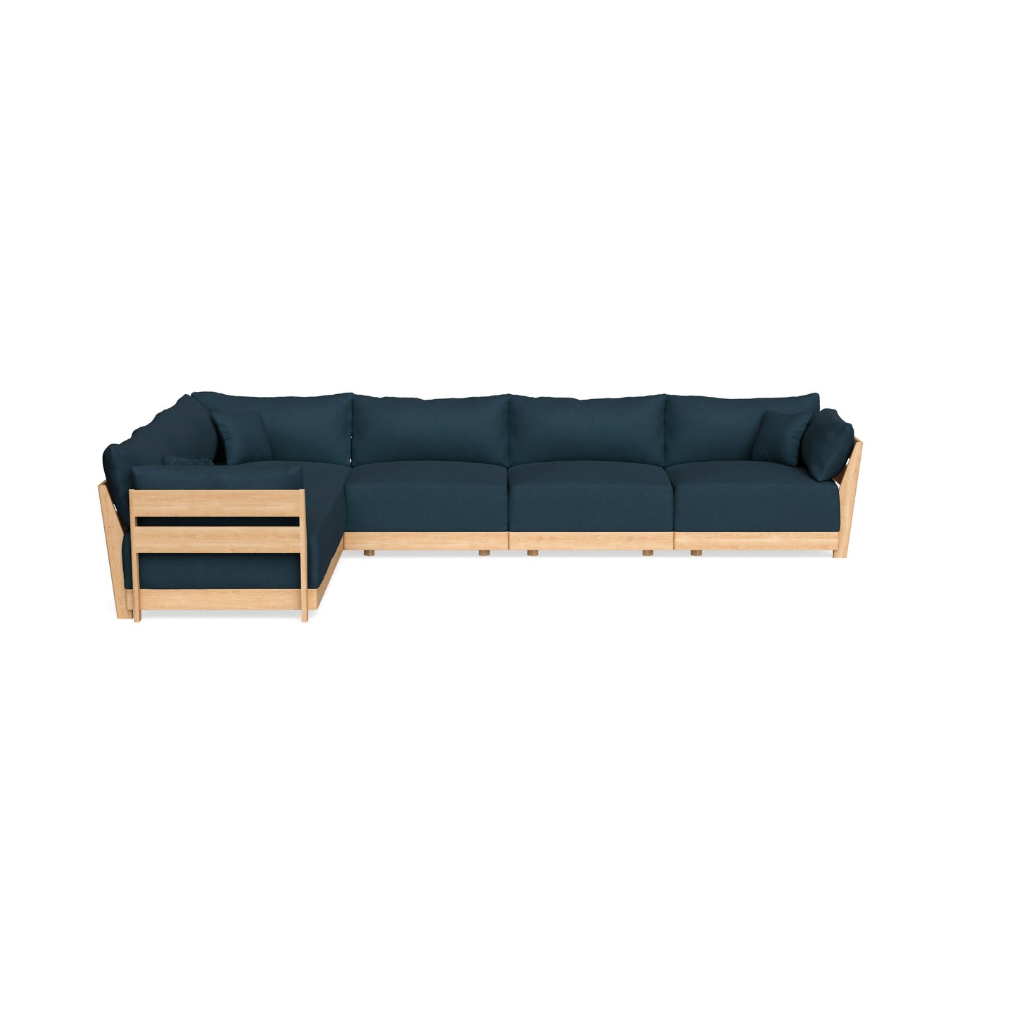 Slipcover Only - Modular Bondi 6-Seater Corner Sectional in Navy Blue