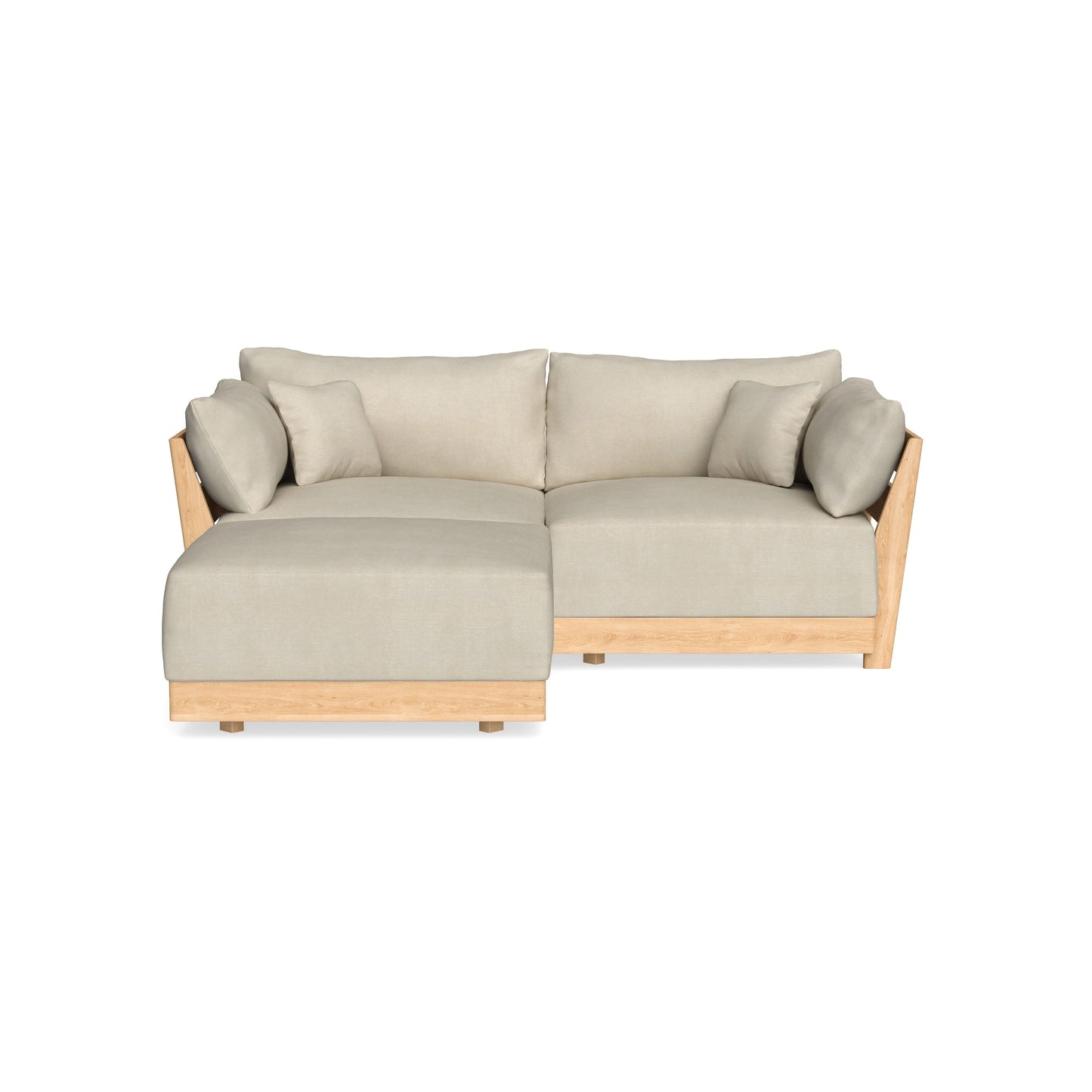 Slipcover Only - Modular Bondi 2-Seater Sectional in Almond