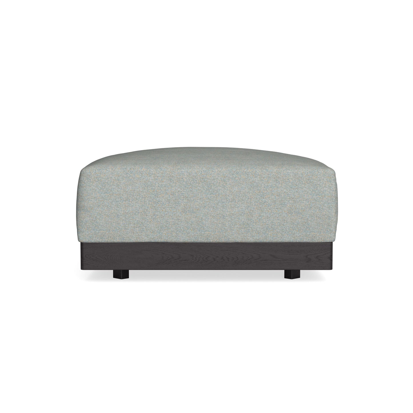 Modular Bondi Black Ottoman in Spa | Memory Foam Blend