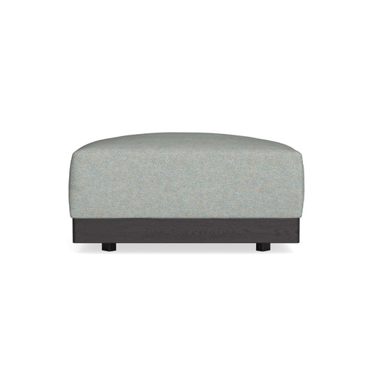 Modular Bondi Black Ottoman in Spa | Memory Foam Blend