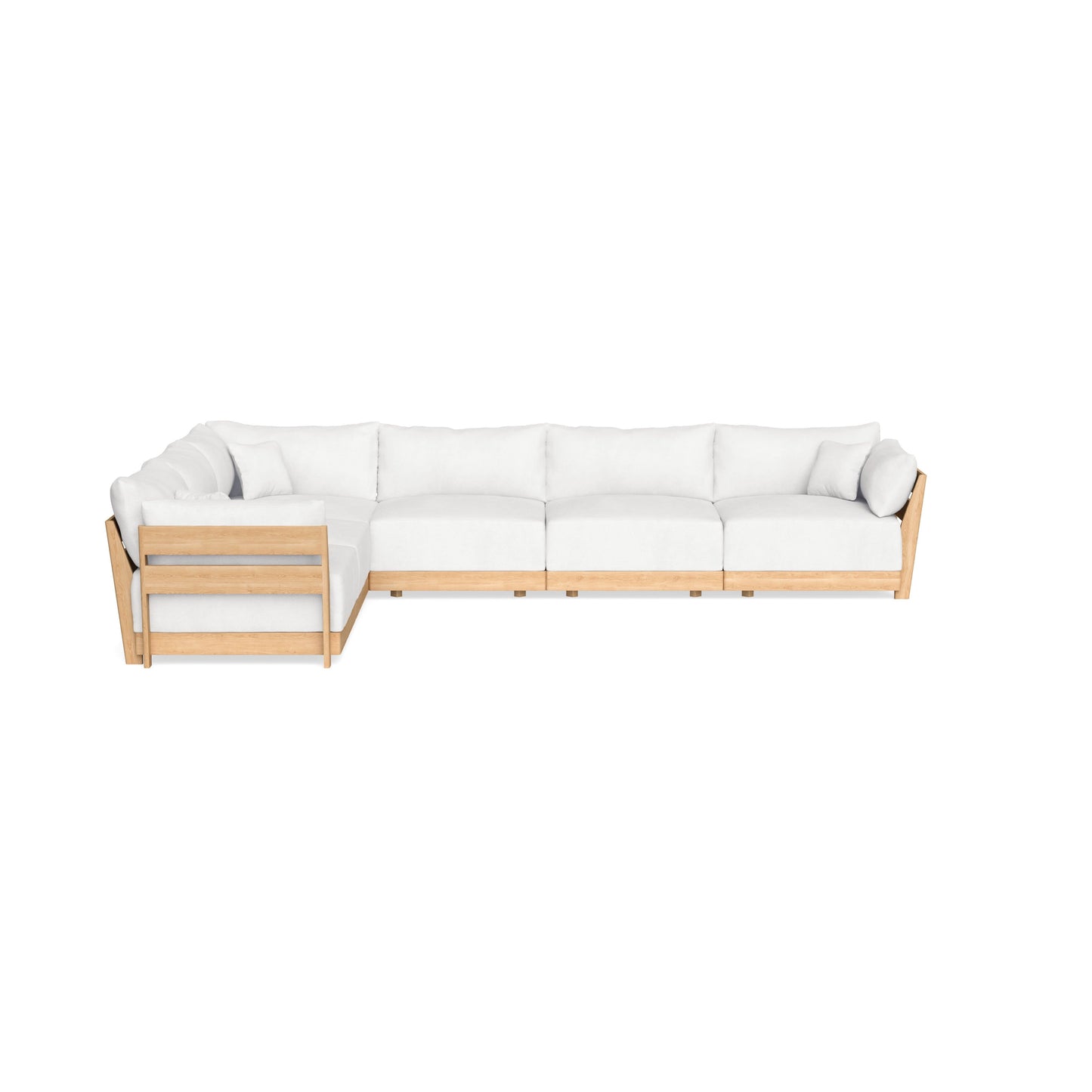 Slipcover Only - Modular Bondi 6-Seater Corner Sectional in Snow