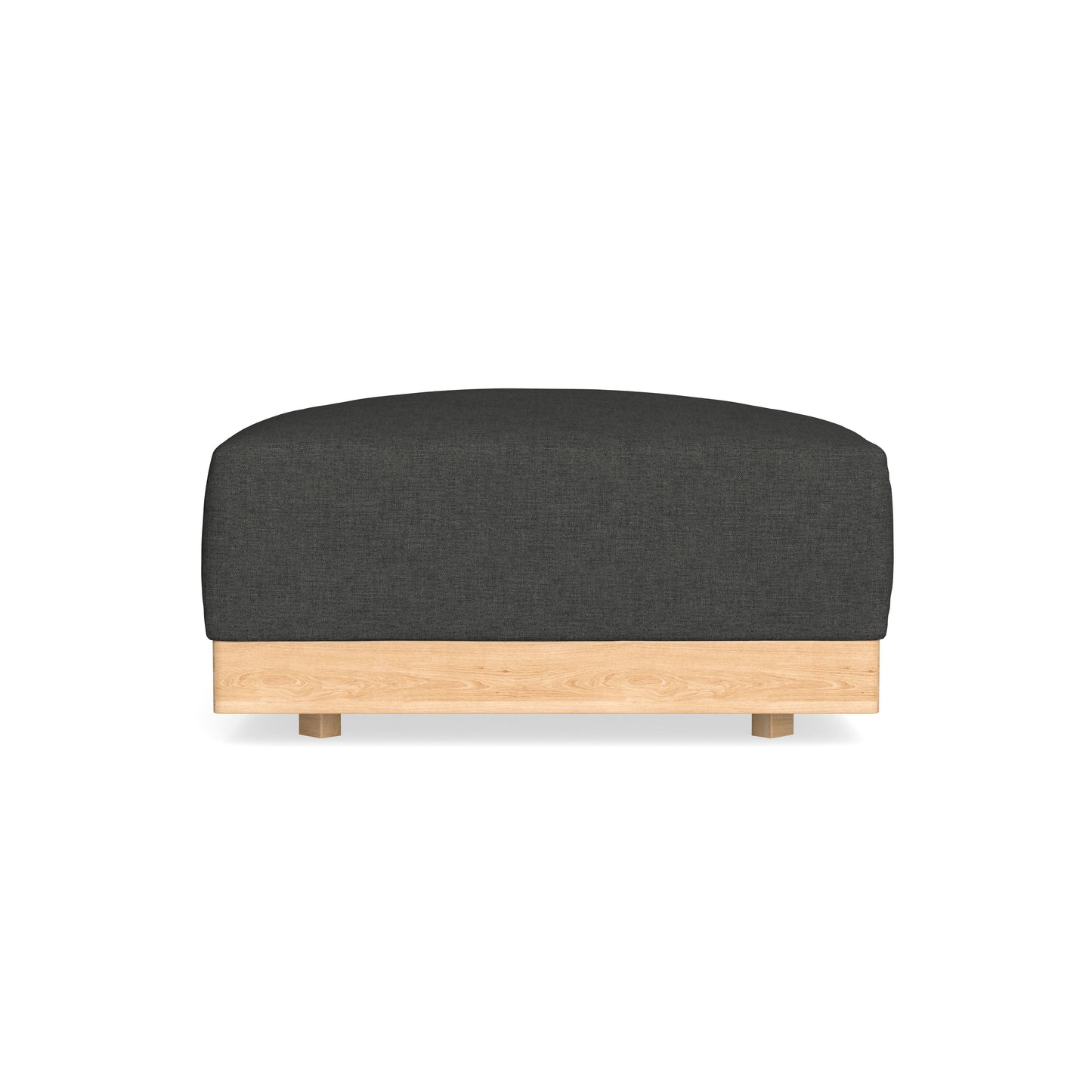 Slipcover Only - Modular Bondi Ottoman in Raven Gray