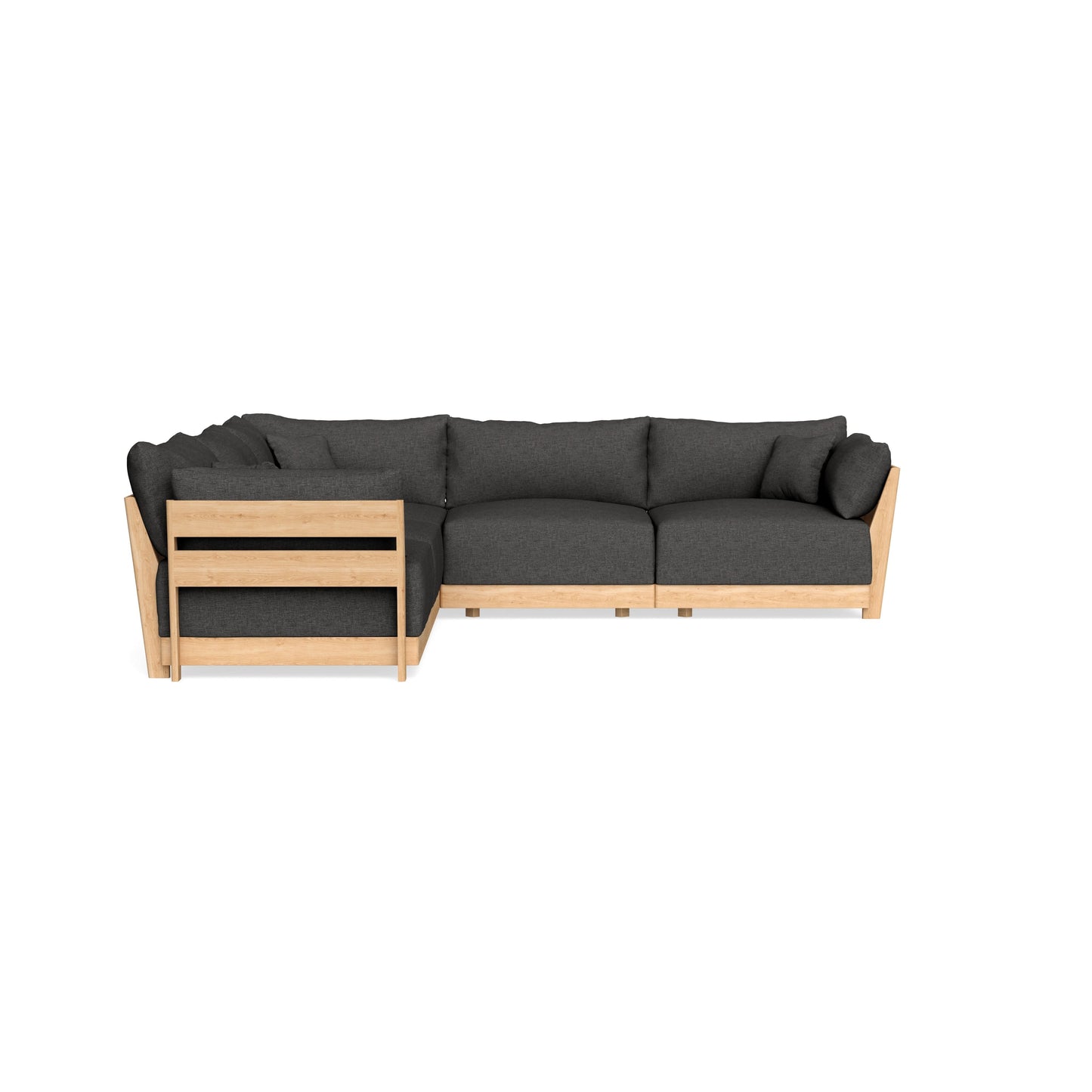 Slipcover Only - Modular Bondi 5-Seater Corner Sectional in Graphite
