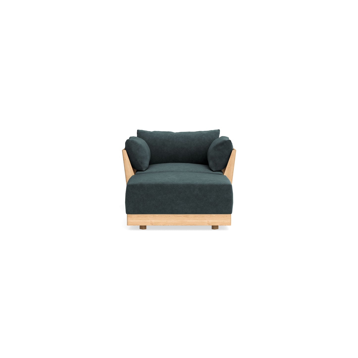 Slipcover Only - Modular Bondi Armchair + Ottoman in Nightfall