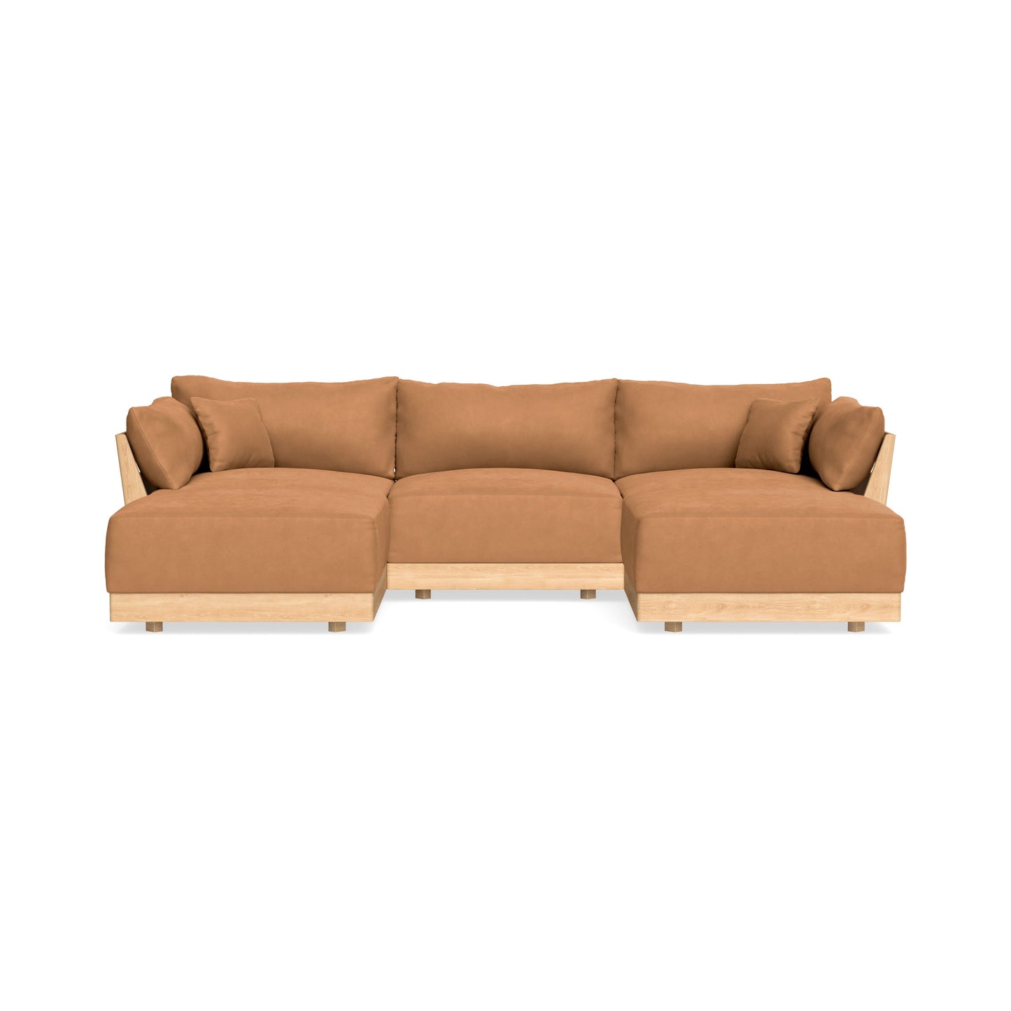 Slipcover Only - Modular Bondi 3-Seater U-Sectional in Cheddar