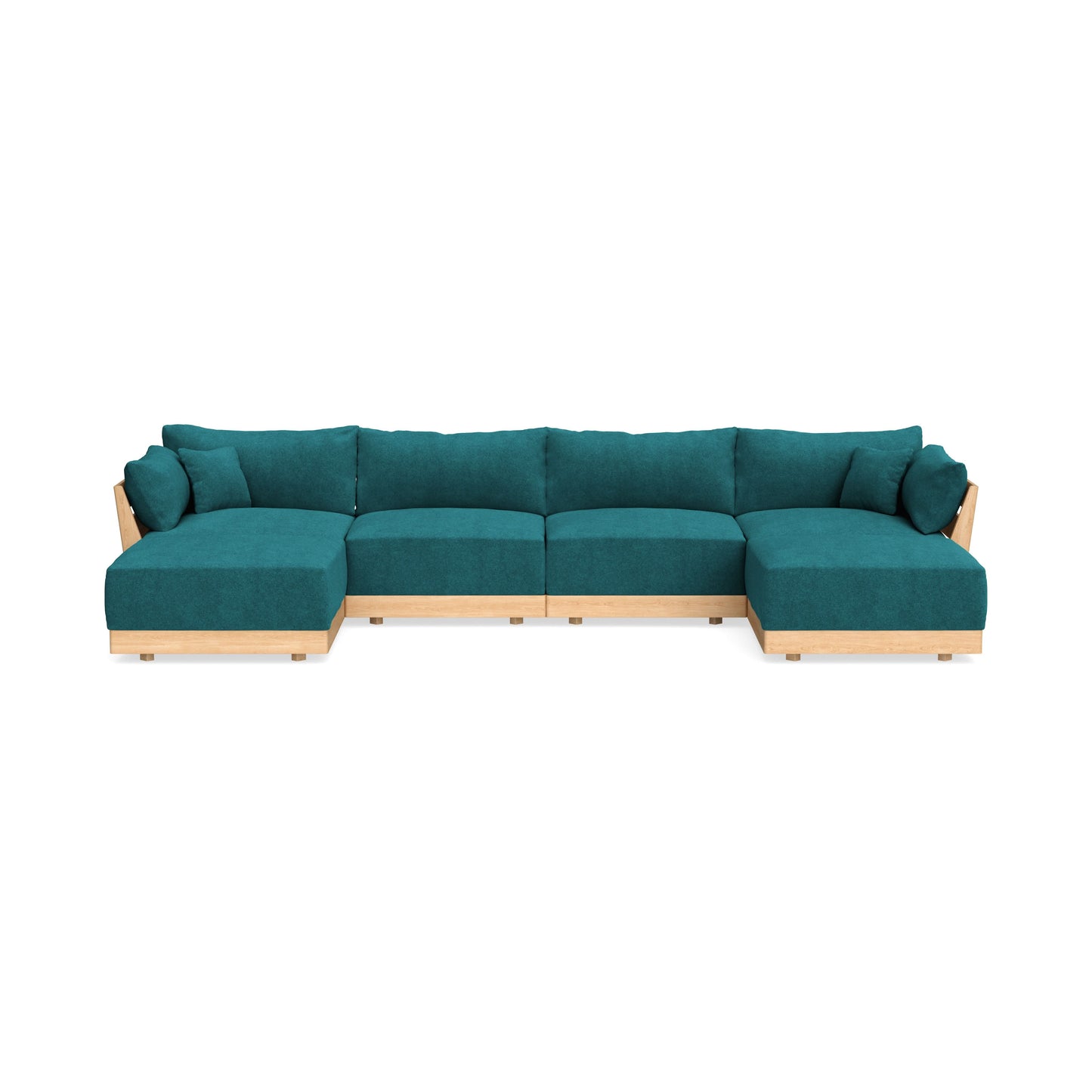 Slipcover Only - Modular Bondi 4-Seater U-Sectional in Ocean