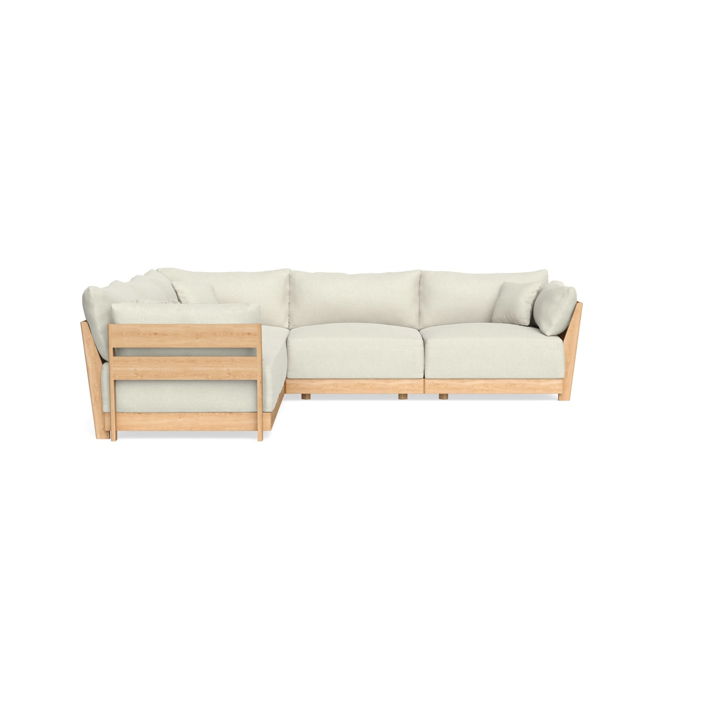 Slipcover Only - Modular Bondi 5-Seater Corner Sectional in Eggshell