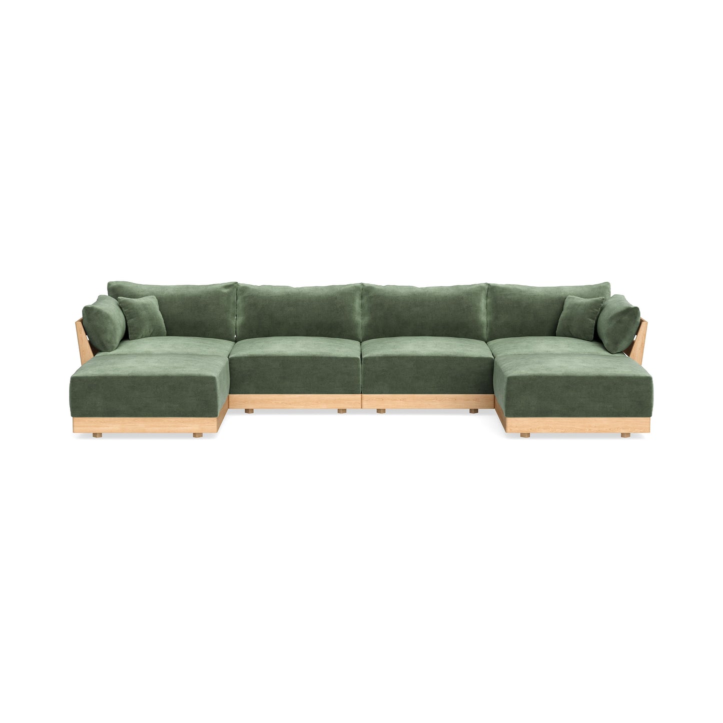 Slipcover Only - Modular Bondi 4-Seater U-Sectional in Rosemary