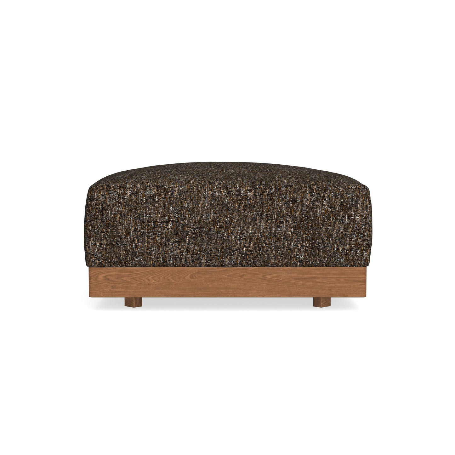 Modular Bondi Espresso Ottoman in Phantom | Memory Foam Blend