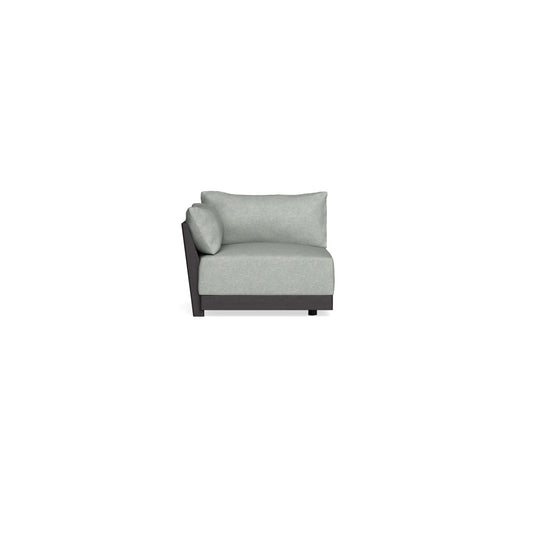 Modular Bondi Black End Chair in Spa | Classic Blend