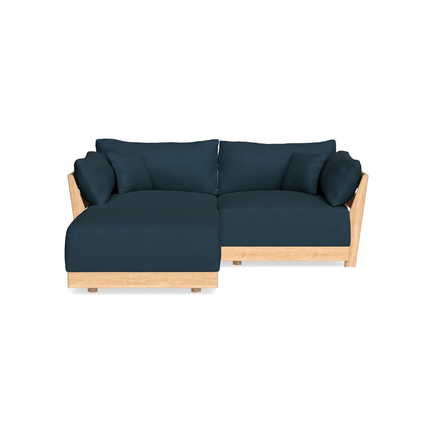 Slipcover Only - Modular Bondi 2-Seater Sectional in Navy Blue