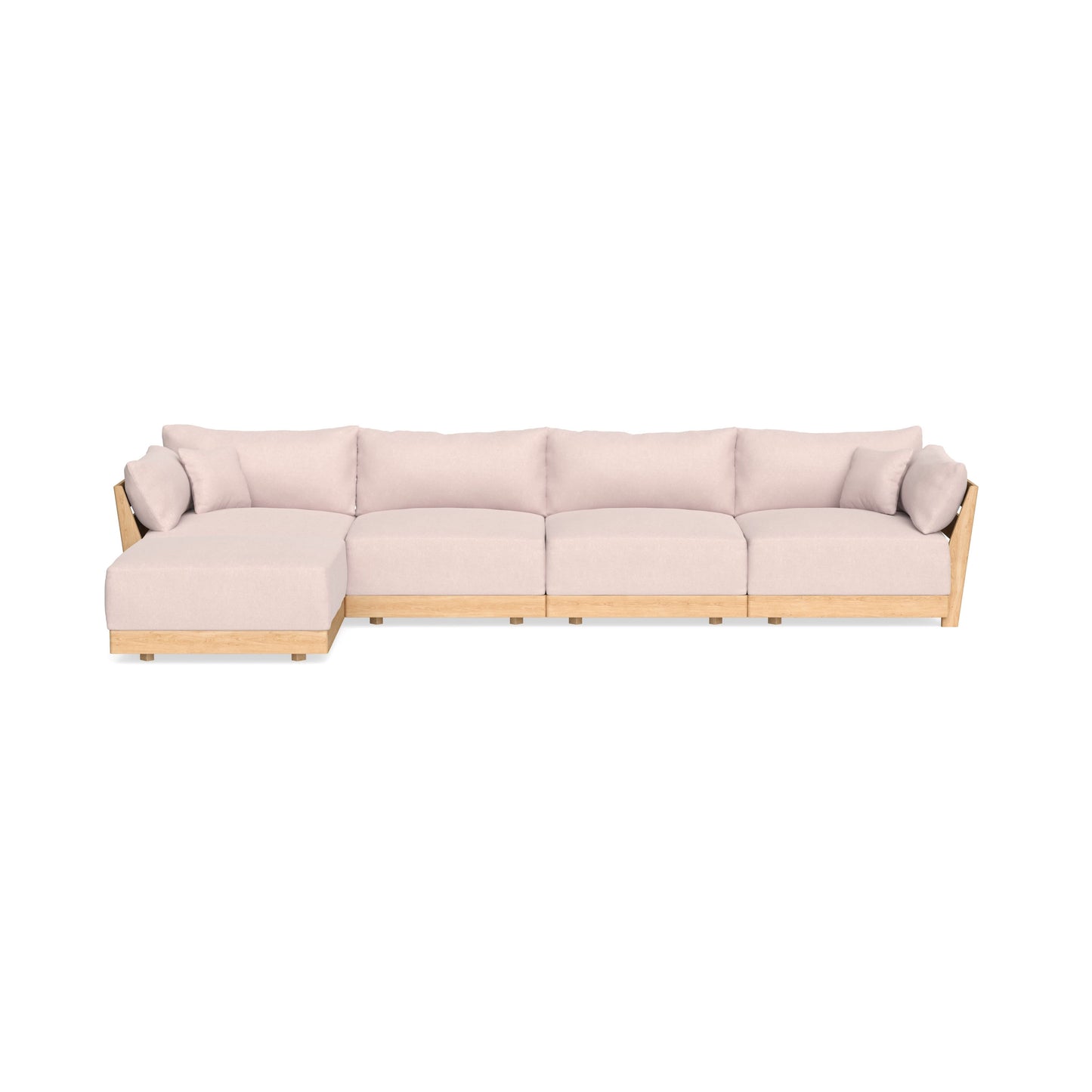 Slipcover Only - Modular Bondi 4-Seater Sectional in Peony