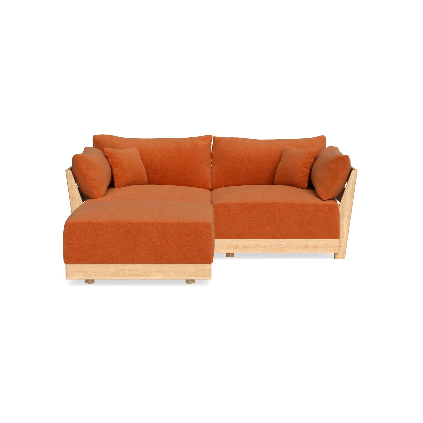 Slipcover Only - Modular Bondi 2-Seater Sectional in Terracotta