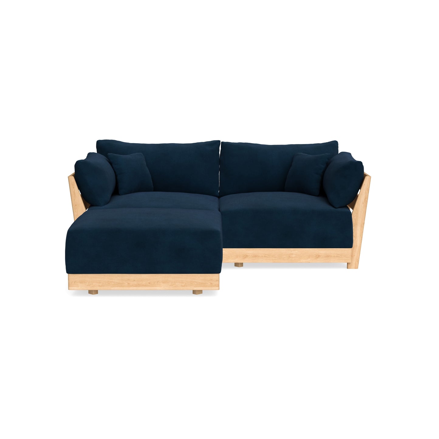 Slipcover Only - Modular Bondi 2-Seater Sectional in Royal Blue