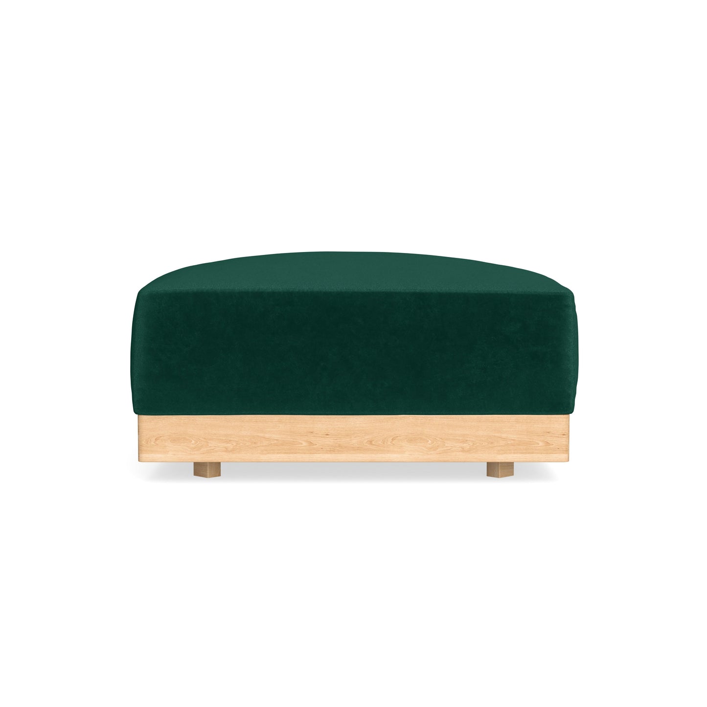 Slipcover Only - Modular Bondi Ottoman in Evergreen